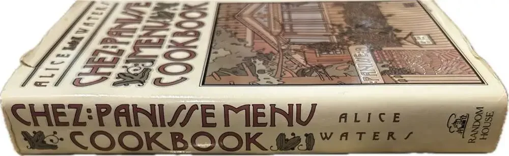 Vintage Chez Panisse Menu Cookbook, Alice Waters (1982 Hardcover w Dust-jacket)